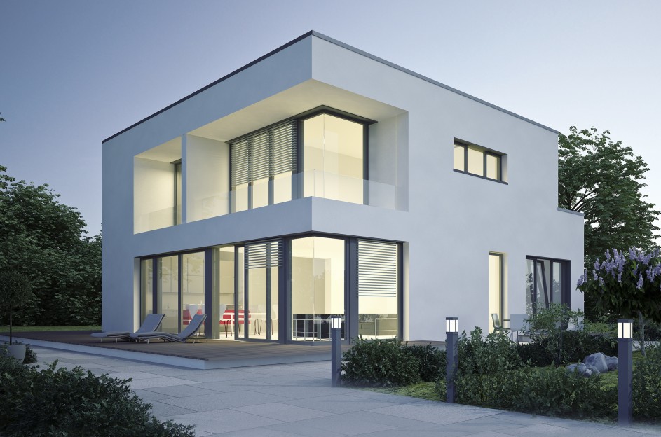Ansicht am Haus
